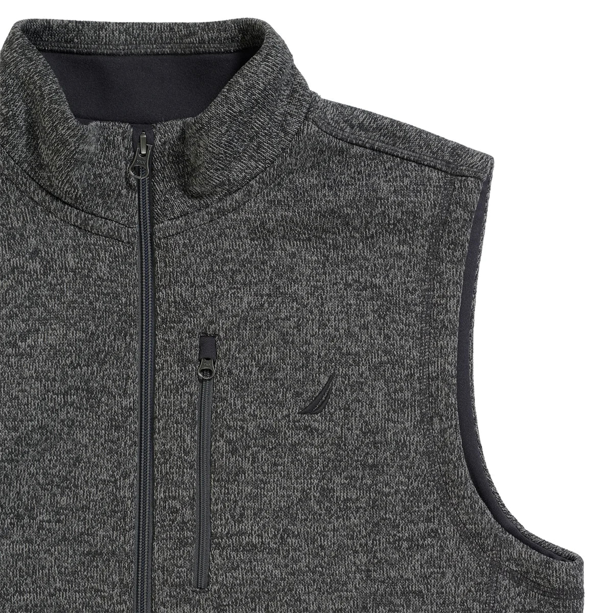 NAUTICA MEN'S FLEECE VEST (GREY)