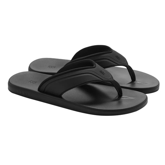BENCH MEN'S COMFORT FLIP FLOPS (BLACK)