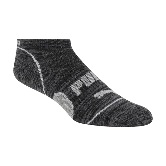 PUMA WOMEN'S REPREVE ATHLETIC 14-PAIRS LOW CUT BLACK SOCKS