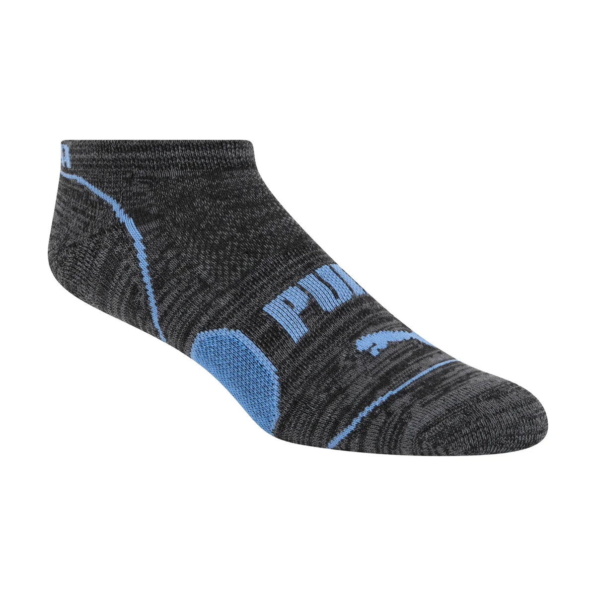 PUMA WOMEN'S REPREVE ATHLETIC 14-PAIRS LOW CUT BLACK SOCKS