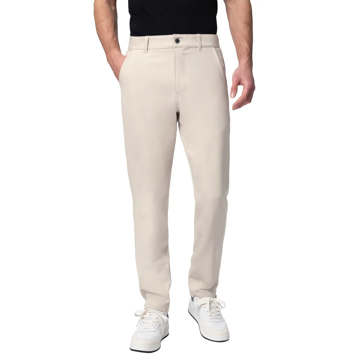 PARASUCO MEN'S STRETCH GOLF PANTS (CREAM)