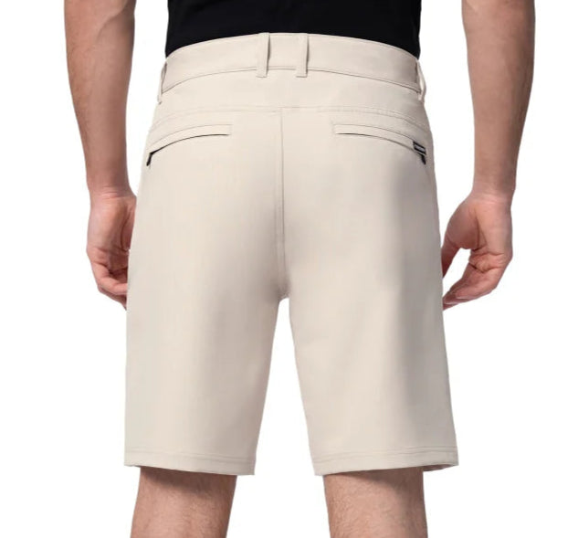 PARASUCO MEN'S STRETCH GOLF SHORTS (CREAM)