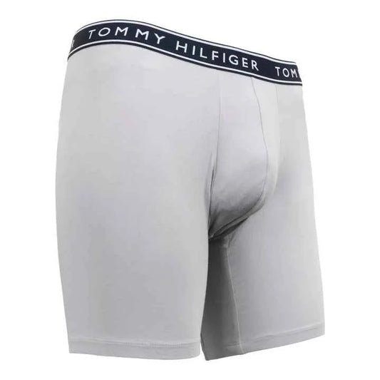TOMMY HILFIGER MEN'S 4-PACK COTTON STRETCH BOXER BRIEFS