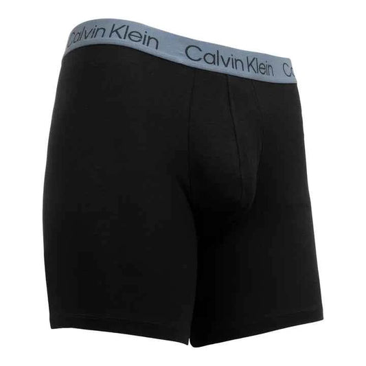 CALVIN KLEIN MEN'S MODAL BOXER BRIEFS (BLACK PACK OF 4)