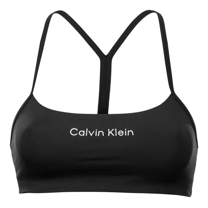 CALVIN KLEIN WOMEE'S 2 PACK SPORTS BRA (BLACK & PINK)