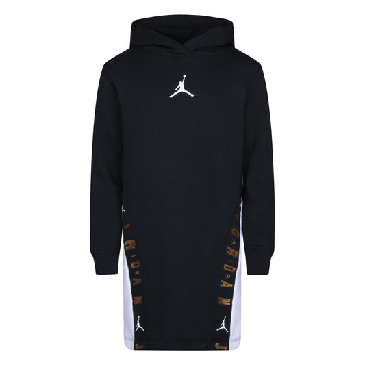 JORDAN SHINE GLITTER BIG KIDS DRESS (BLACK SIZE S-XL)