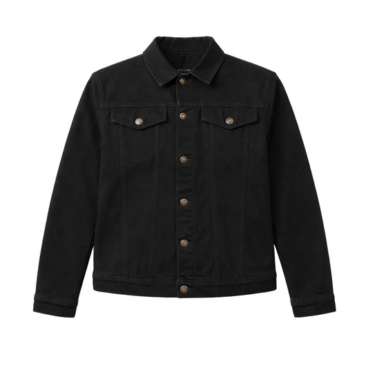 BUFFALO MEN'S DENIM JACKET BLACK