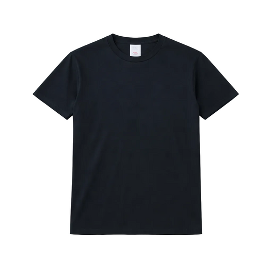 PLAIN CREWNECK T-SHIRTS (BLACK S-5XL)