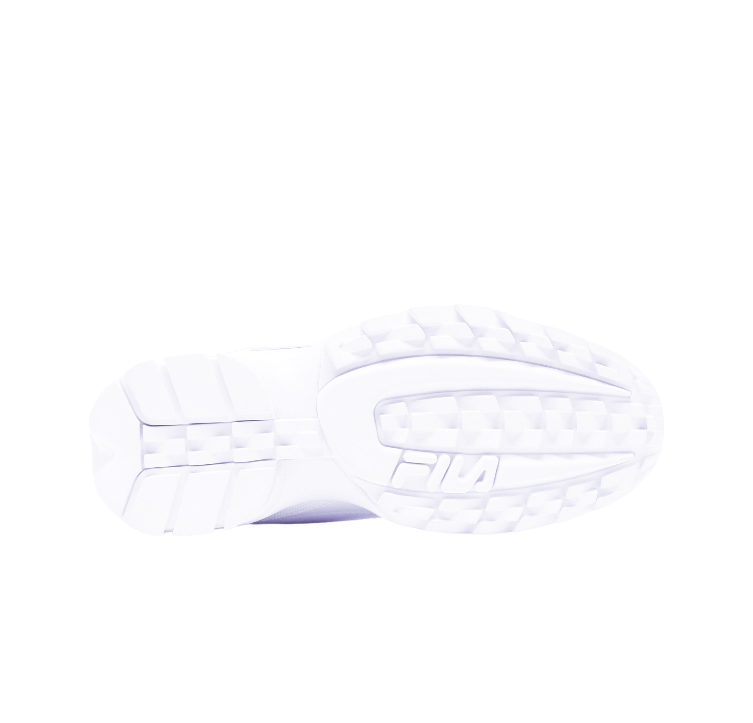 FILA WOMEN'S DISRUPTOR II PREMIUM SHOES (WHITE)