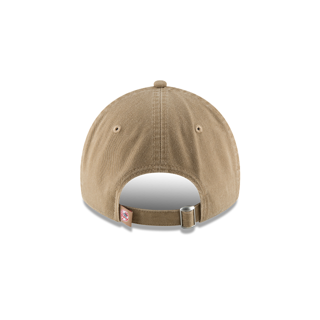MEN'S NEW ERA MLB CORE CLASSIC 2 9TWENTY NEW YORK YANKEES KHAKI & BLACK STRAPBACK CAP