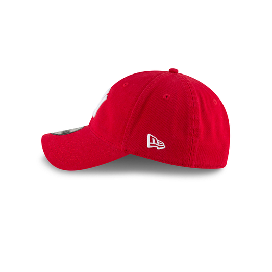 MEN'S NEW ERA MLB CORE CLASSIC 2 9TWENTY NEW YORK YANKEES RED & WHITE STRAPBACK CAP