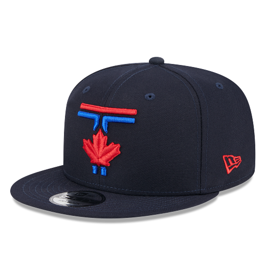 MEN'S NEW ERA MLB CITY CONNECT 9FIFTY TORONTO BLUE JAYS 2024 NAVY BLUE OTC SNAPBACK HAT