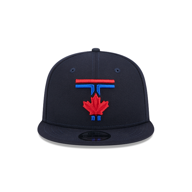 MEN'S NEW ERA MLB CITY CONNECT 9FIFTY TORONTO BLUE JAYS 2024 NAVY BLUE OTC SNAPBACK HAT