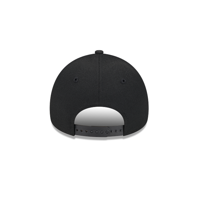 MEN'S NEW ERA MLB 9FORTY A-FRAME NEW YORK YANKEES BLACK & WHITE SNAPBACK HAT