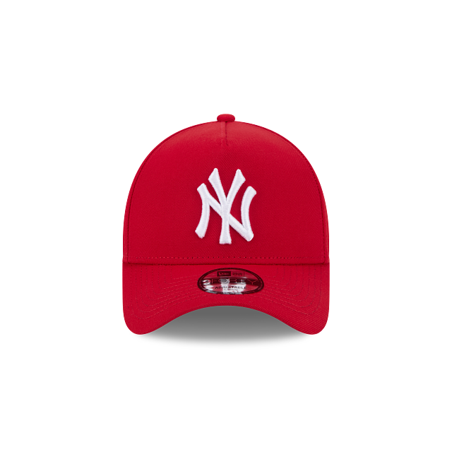 MEN'S NEW ERA MLB 9FORTY A-FRAME NEW YORK YANKEES RED & WHITE SNAPBACK HAT