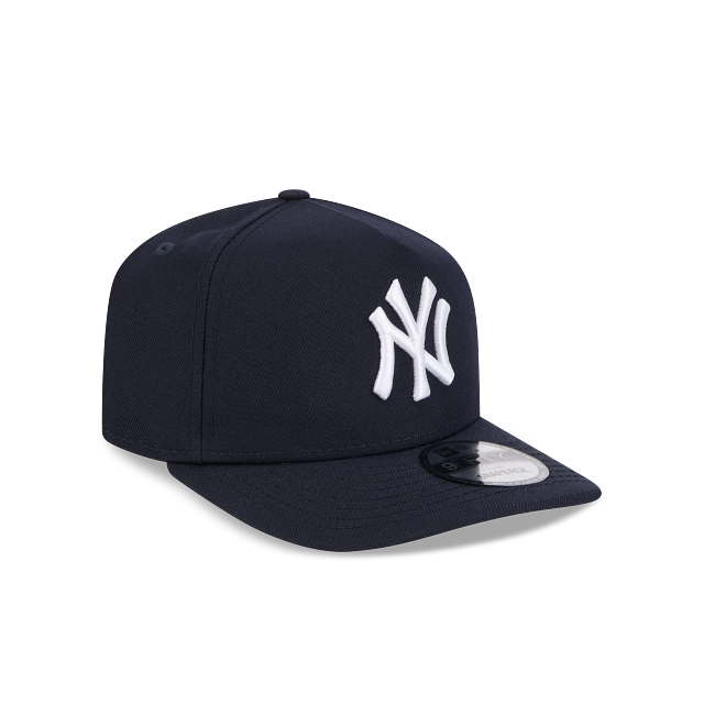 NEW ERA MEN'S 9FIFTY A-FRAME MLB NEW YORK YANKEES NAVY BLUE/WHITE SNAPBACK HAT