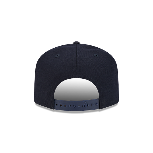 NEW ERA MEN'S 9FIFTY A-FRAME MLB NEW YORK YANKEES NAVY BLUE/WHITE SNAPBACK HAT