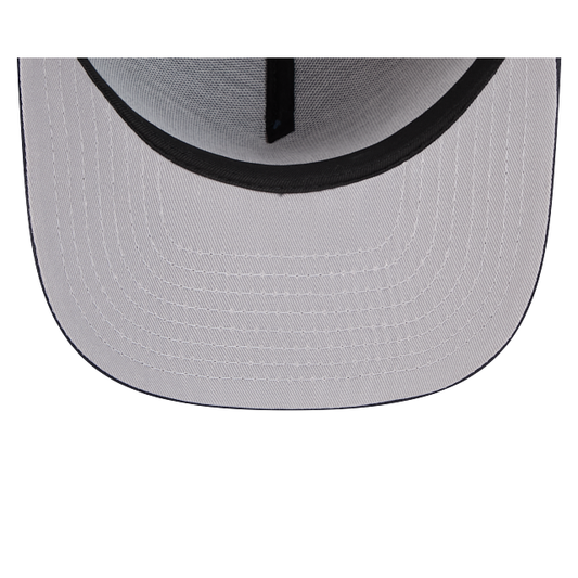 NEW ERA MEN'S 9FIFTY A-FRAME MLB NEW YORK YANKEES NAVY BLUE/WHITE SNAPBACK HAT