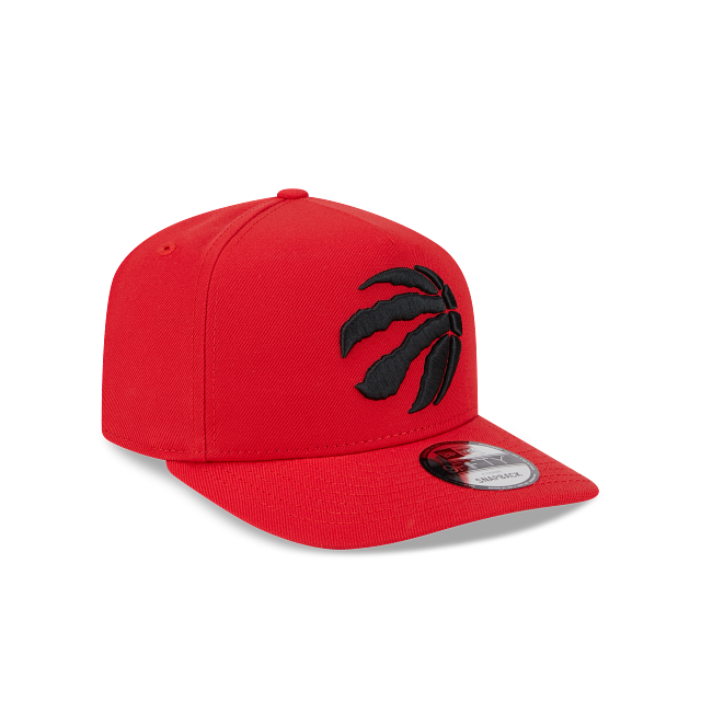 MEN'S NEW ERA NBA 9FIFTY A-FRAME TORONTO RAPTORS RED & BLACK OTC SNAPBACK HAT