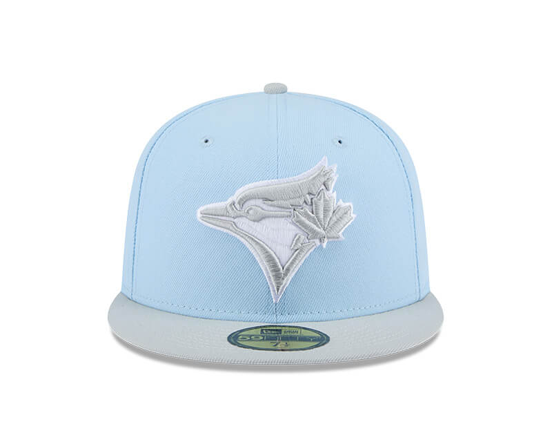 59FIFTY MEN'S MLB TORONTO BLUE JAYS BABY BLUE/GREY FITTED HAT