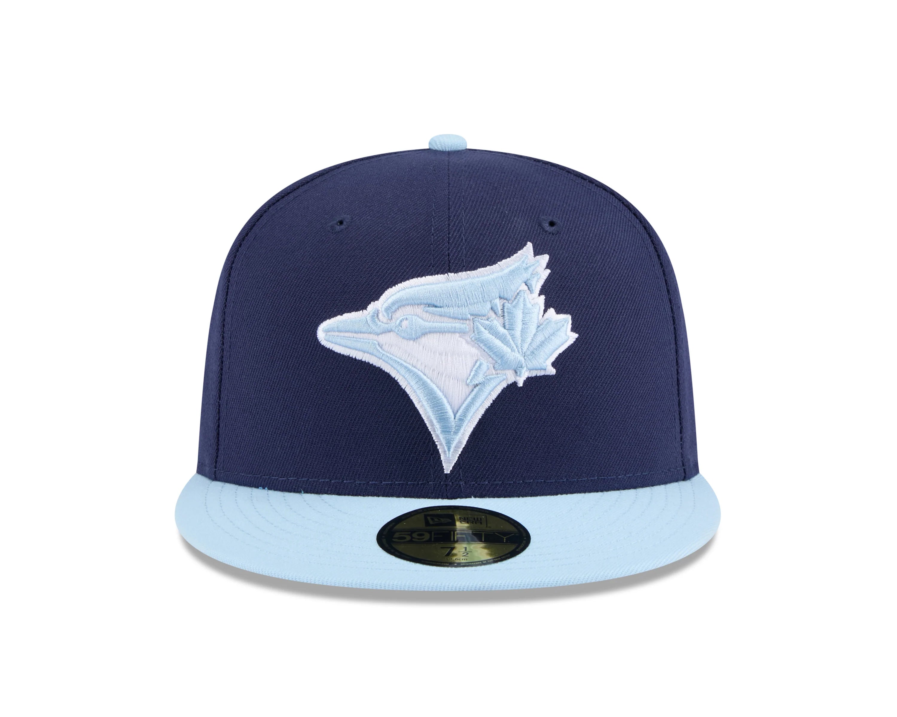 59FIFTY MEN'S MLB TORONTO BLUE JAYS NAVY/BABY BLUE FITTED HAT