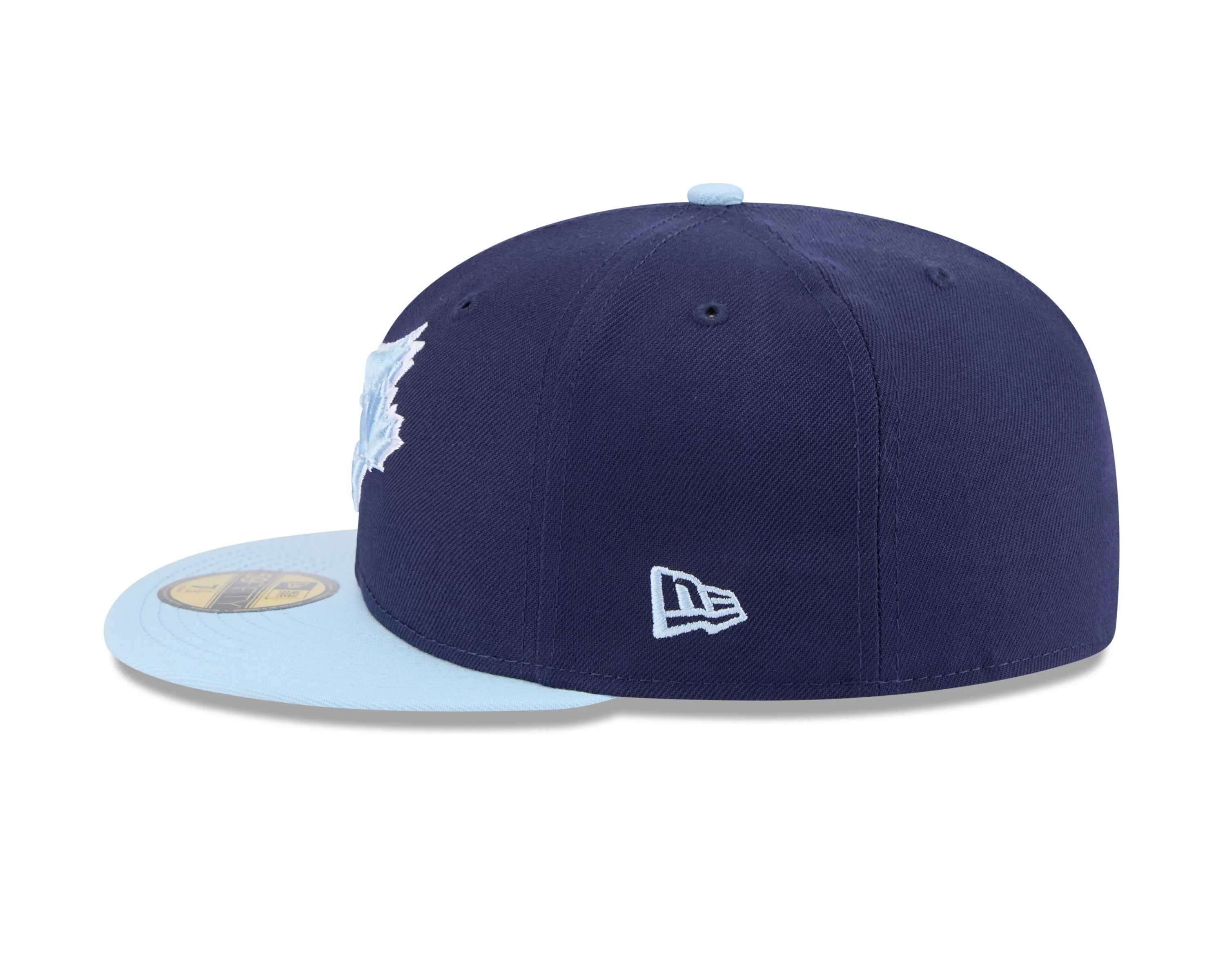 59FIFTY MEN'S MLB TORONTO BLUE JAYS NAVY/BABY BLUE FITTED HAT