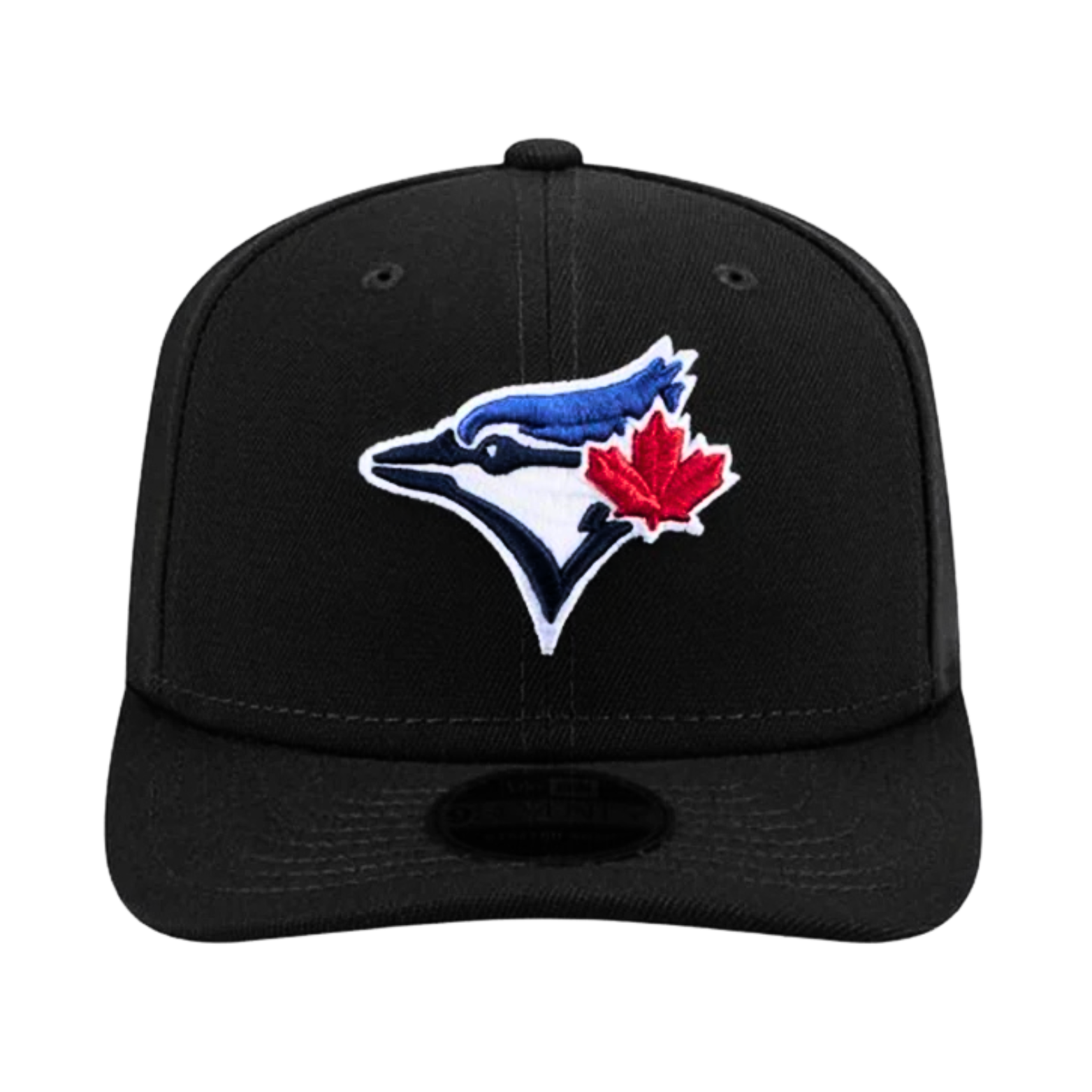 MEN'S NEW ERA MLB CHASE 9SEVENTY STRETCH-SNAP TORONTO BLUE JAYS BLACK & WHITE SNAPBACK HAT
