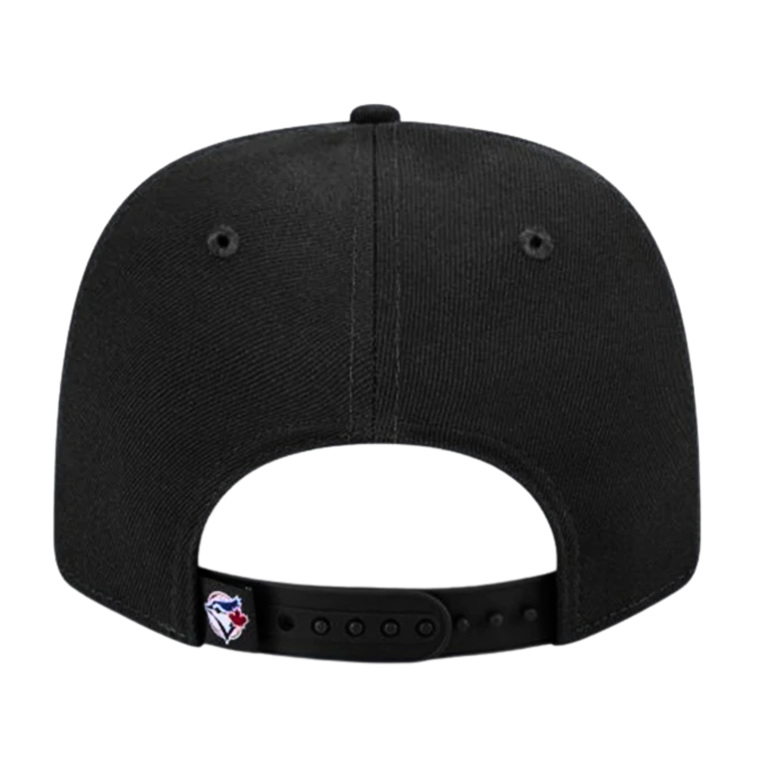 MEN'S NEW ERA MLB CHASE 9SEVENTY STRETCH-SNAP TORONTO BLUE JAYS BLACK & WHITE SNAPBACK HAT