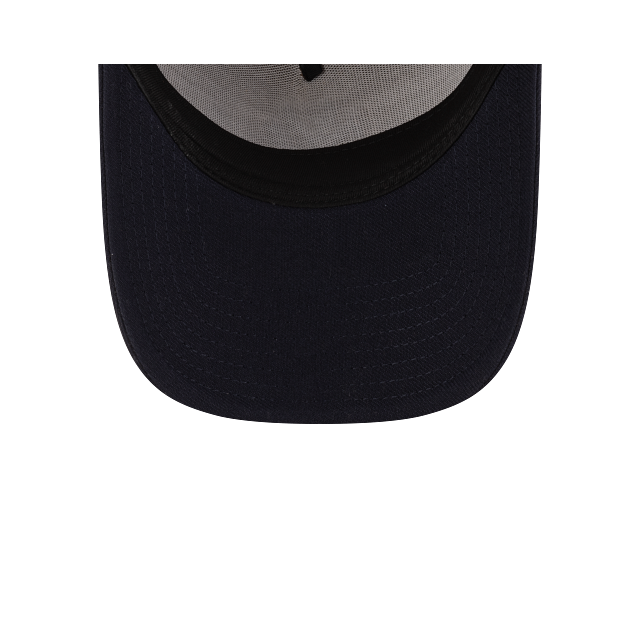 MEN'S NEW ERA MLB 9FORTY CHASE A-FRAME NEW YORK YANKEES KHAKI & NAVY BLUE SNAPBACK HAT