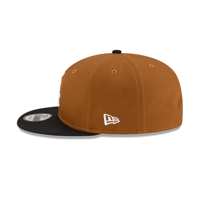 MEN'S NEW ERA MLB CHASE 9FIFTY CHICAGO WHITE SOX BROWN & BLACK SNAPBACK HAT