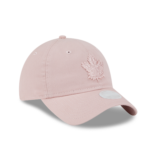 WOMEN'S NEW ERA NHL 9TWENTY TORONTO MAPLE LEAFS ALL PINK STRAPBACK CAP