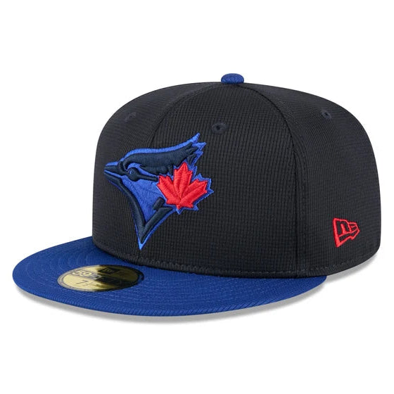 MEN'S NEW ERA MLB 59FIFTY CITY CONNECT TORONTO BLUE JAYS NAVY & ROYAL BLUE FITTED HAT