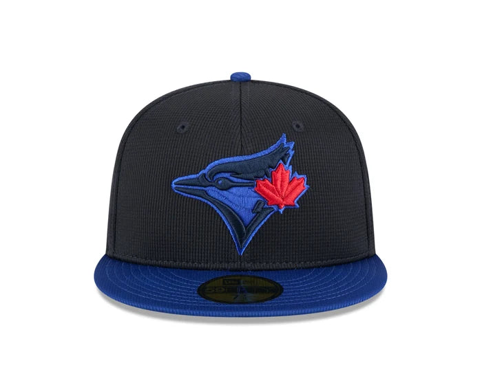 MEN'S NEW ERA MLB 59FIFTY CITY CONNECT TORONTO BLUE JAYS NAVY & ROYAL BLUE FITTED HAT