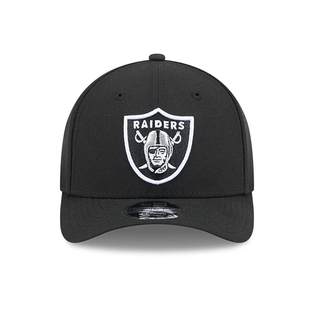 MEN'S NEW ERA NFL BLACK LAS VEGAS RAIDERS 9FORTY M-CROWN OTC SNAPBACK HAT