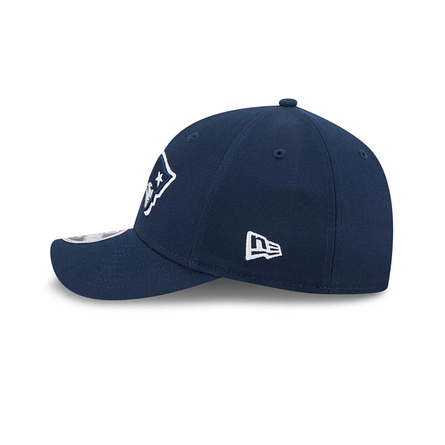 MEN'S NEW ERA NFL NAVY BLUE NEW ENGLAND PATRIOTS 9FORTY M-CROWN OTC SNAPBACK HAT