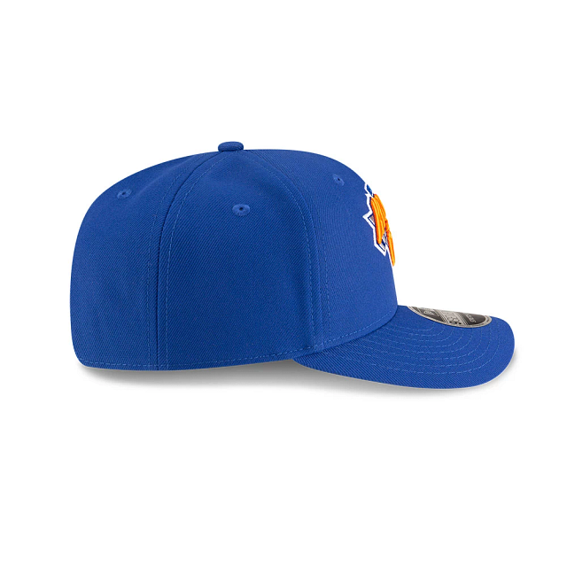 MEN'S NEW ERA NBA NEW YORK KNICKS 9SEVENTY STRETCH-SNAP ROYAL BLUE SNAPBACK HAT