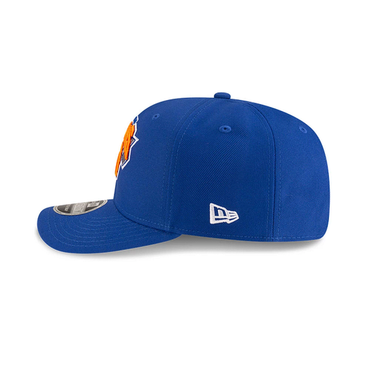 MEN'S NEW ERA NBA NEW YORK KNICKS 9SEVENTY STRETCH-SNAP ROYAL BLUE SNAPBACK HAT