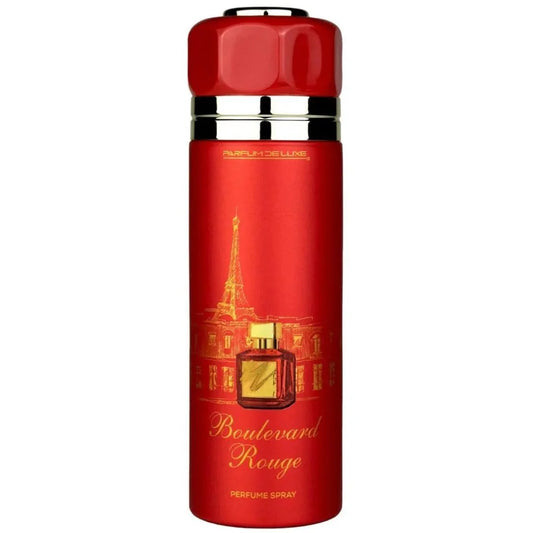 PARFUM DE LUXE BOULEVARD ROUGE MEN'S BODY SPRAY (INSPIRED BY BACCARAT ROUGE 540)