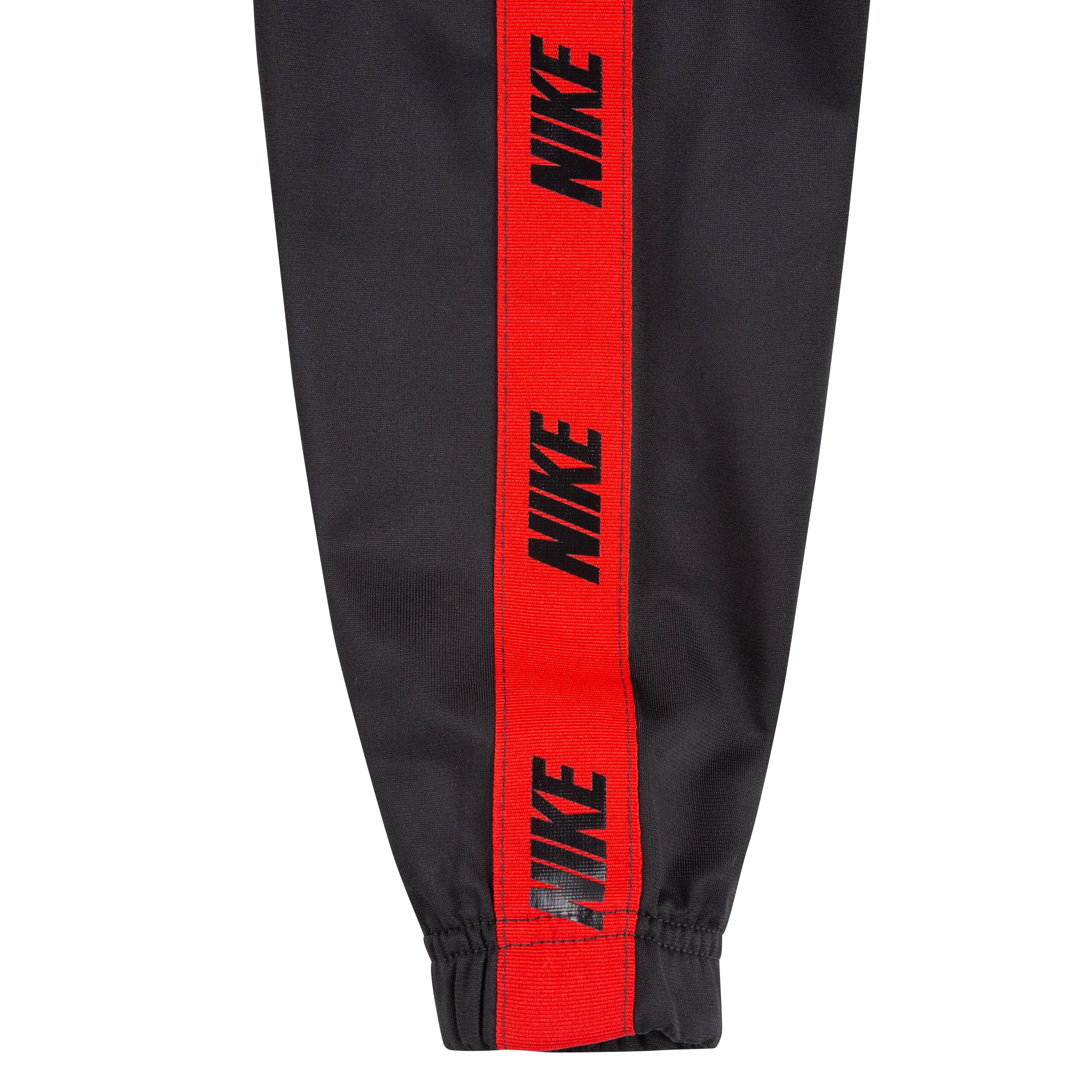 NIKE INFANT BOYS SPORTSWEAR TRACKSET (BLACK/RED SIZE 12-24M)