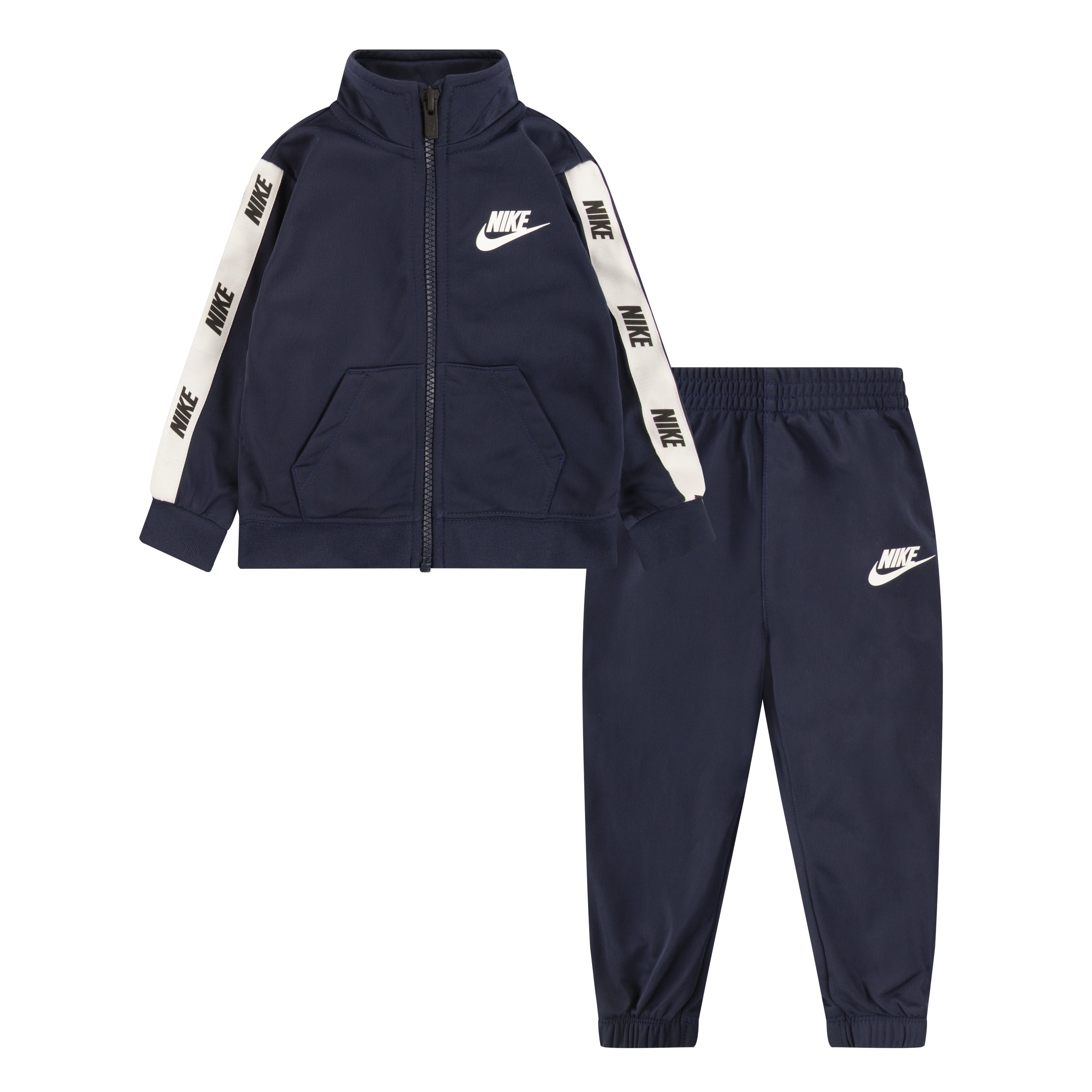 NIKE INFANT BOYS SPORTSWEAR TRACKSET (NAVY SIZE 12-24M)