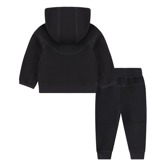 NIKE INFANT SPORTSWEAR TECH FLEECE FULL-ZIP SET (BLACK SIZE 12M-24M)