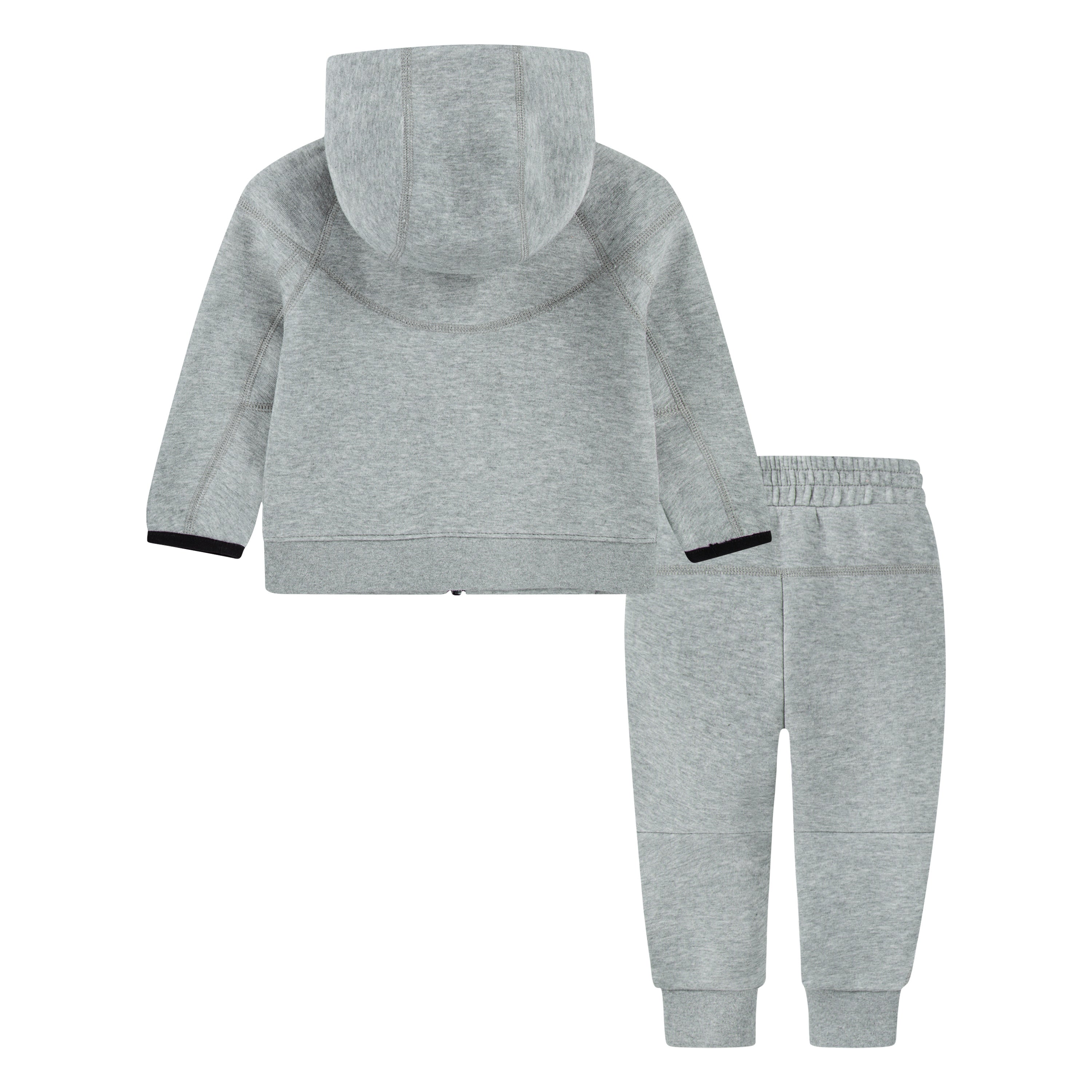 NIKE INFANT SPORTSWEAR TECH FLEECE FULL-ZIP SET (GREY SIZE 12M-24M)