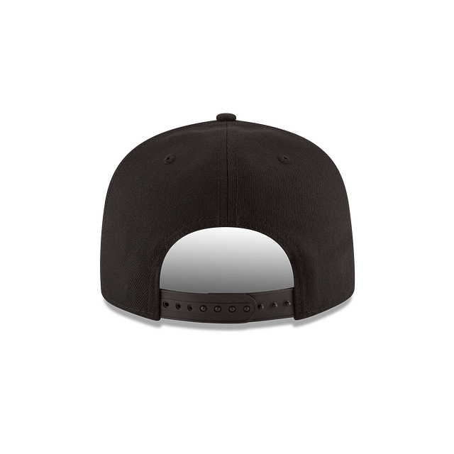 MEN'S NEW ERA NBA 9FIFTY LOS ANGELES LAKERS BASIC BLACK & WHITE SNAPBACK HAT