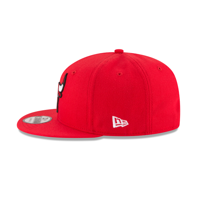 MEN'S NEW ERA NBA 9FIFTY CHICAGO BULLS RED OTC SNAPBACK HAT