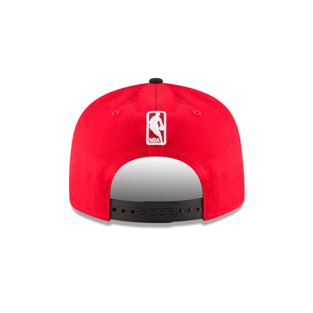 MEN'S NEW ERA NBA 9FIFTY CHICAGO BULLS RED & BLACK 2TONE OTC SNAPBACK HAT