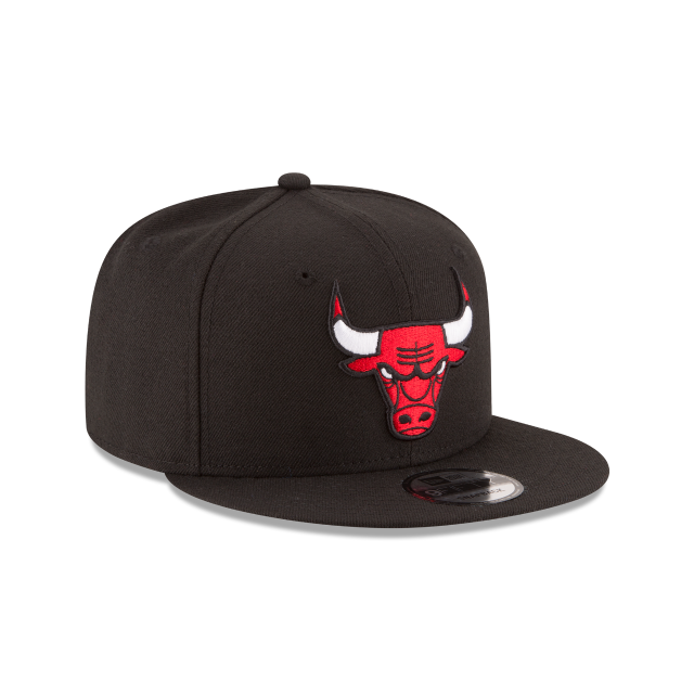 MEN'S NEW ERA NBA 9FIFTY CHICAGO BULLS BLACK & RED OTC SNAPBACK HAT