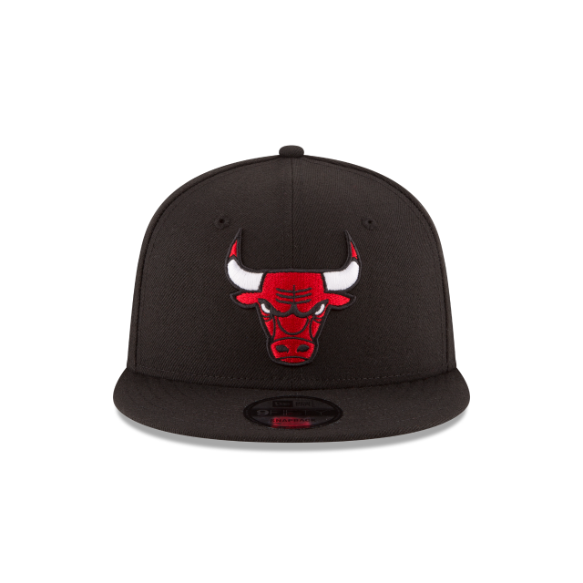 MEN'S NEW ERA NBA 9FIFTY CHICAGO BULLS BLACK & RED OTC SNAPBACK HAT