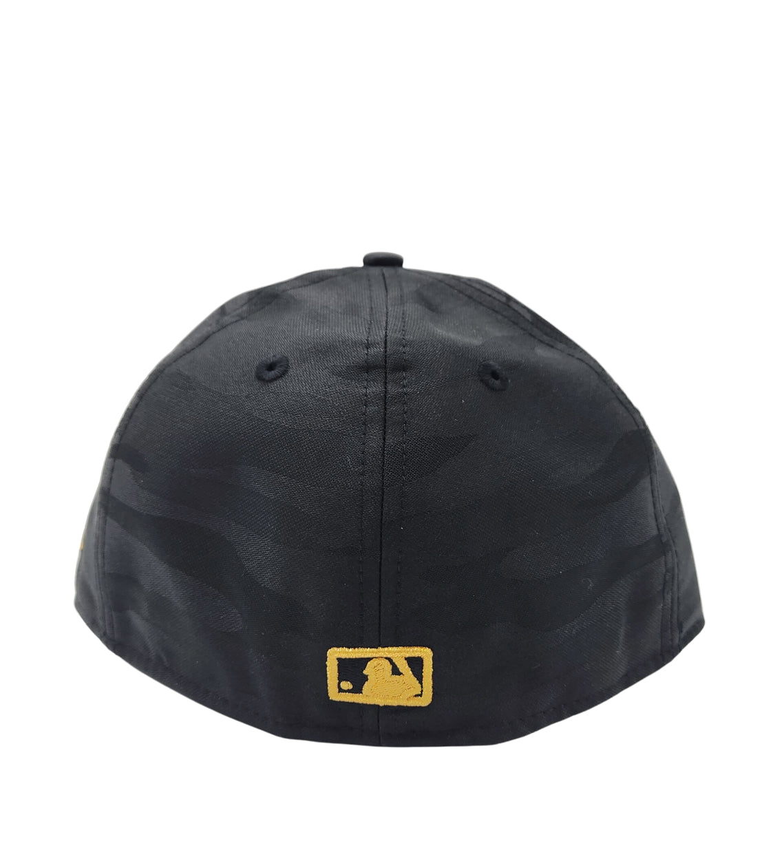 NEW ERA 9FIFTY TORONTO BLUE JAYS BLACK CAMO WITH GOLD LOGO FITTED HAT