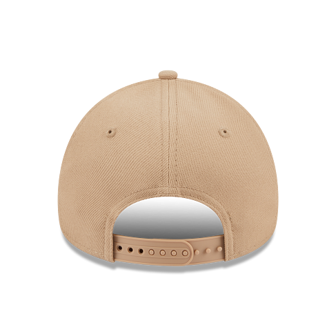 MEN'S NEW ERA MLB 9FORTY A-FRAME TORONTO BLUE JAYS CAMEL BEIGE SNAPBACK HAT