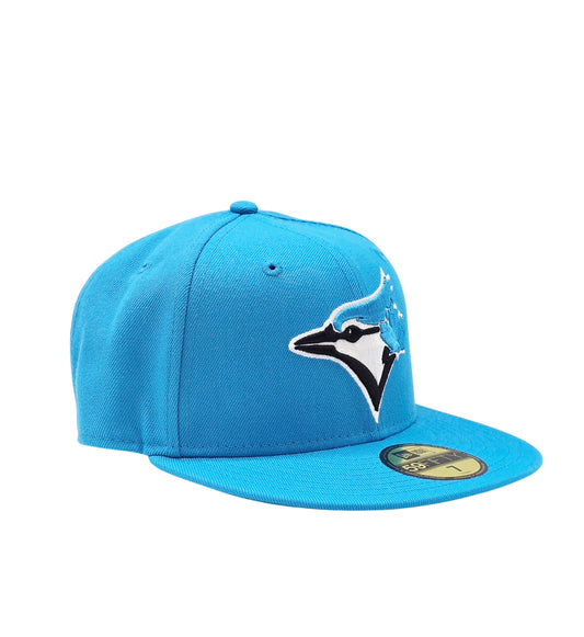 59FIFTY NEW ERA MLB TORONTO BLUE JAYS FANATIC BLUE FITTED HAT